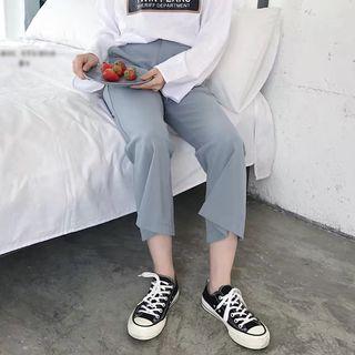 Chiffon Boot Cut Pants