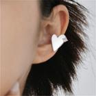 Heart Ear Cuff 1 Pc - Silver - One Size