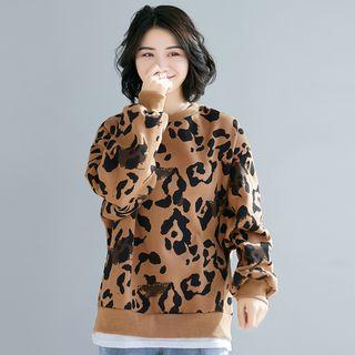 Leopard Pattern Pullover