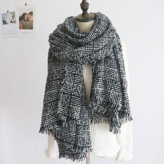 Plaid Scarf As Shown In Figure - One Size