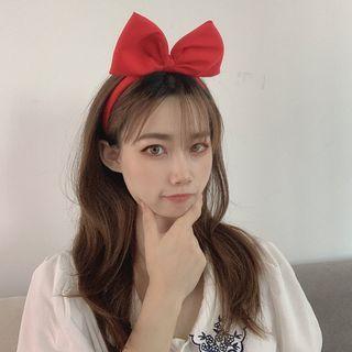 Plain Bow Face Wash Headband