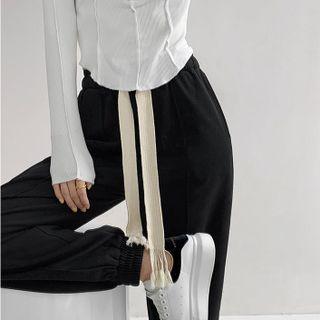 Drawcord-details Loose Jogger Pants