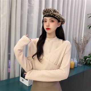 Set: Tank Top + V-neck Blouse
