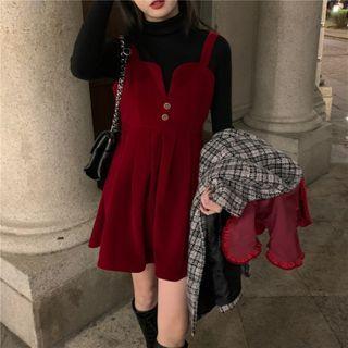 Sleeveless Velvet Dress / Top