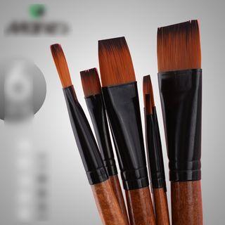 Set Of 6: Watercolor Paint Brush