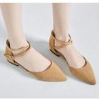 Cross-strap Pointed Toe Sandals