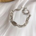 Alloy Chain Bracelet / Ring