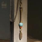Amazon Stone Necklace As Figure - One Size