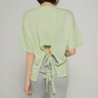 Tie-back Loose-fit T-shirt