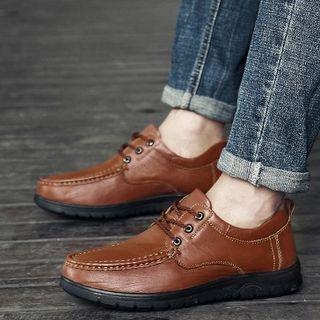 Genuine Leather Loafers / Lace-up Shoes