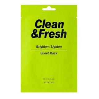 Eunyul - Clean & Fresh Sheet Mask - 10 Types #09 Brighten / Lighten