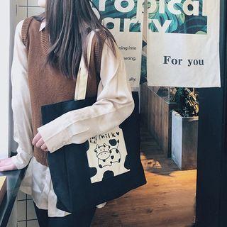 Cow Print Tote Bag (various Designs)