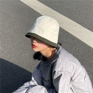 Reversible Contrast-trim Bucket Hat