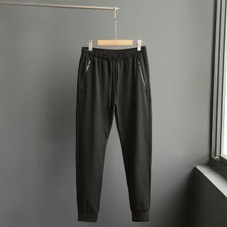 High-waist Straight-leg Sweatpants (various Designs)