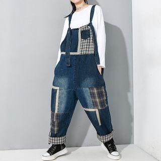 Crop Harem Jumper Jeans Blue - One Size