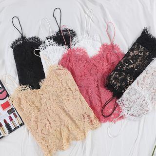 Cutout Lace Camisole Top