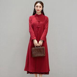 Frog-buttoned Coat
