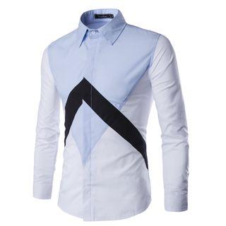 Chevron Long-sleeve Shirt