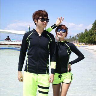 Couple Zip Surf Top / Shorts
