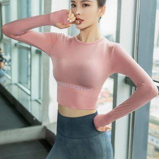 Sports Lettering Crop Top