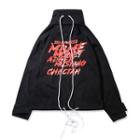 Lettering Pullover Jacket