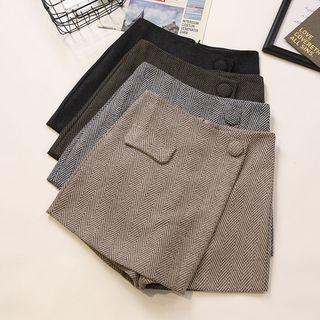 Chevron Print Skort