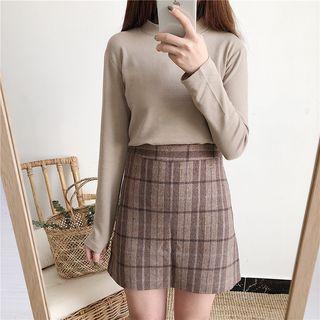 Mock-neck / Turtleneck Long-sleeve T-shirt
