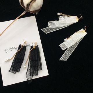 Lace Ribbon Earrings