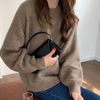 Plain Sweater Coffee - One Size