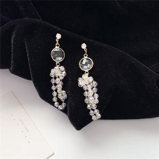 Fringed Earring 1 Pair - Earrings - Gold - One Size