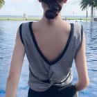 Twist Back Tank Top
