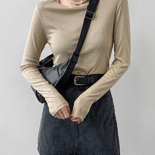Set Of 2: Basic Silky T-shirt