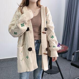 Toggle Trim Cardigan