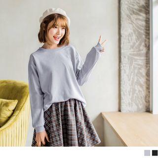 Oversized Plain Top