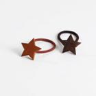 Wooden Star Hair Tie