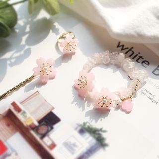 Cherry Blossom Bracelet / Ring / Earring
