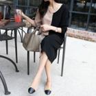 Two-tone T-shirt Dress