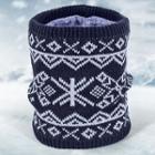 Print Knit Infinity Scarf