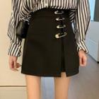 Pin Mini Fitted Skirt