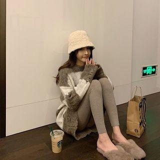 Color Panel Sweater / Leggings