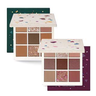 Holika Holika - 2019 Holiday Terrazzo Shadow Palette #02 Dusty