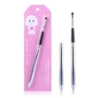 Lips Makeup Brush Silver - One Size