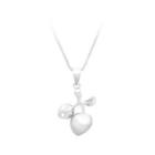 925 Sterling Silver Cherry Pendant With Necklace