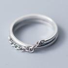 Adjustable Chain-accent Ring