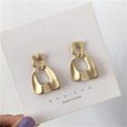 Irregular Alloy Dangle Earring 1 Pair - Earring - Gold - One Size