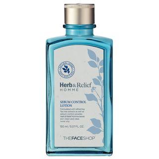 The Face Shop - Herb Relief Homme Oil Control Lotion 150ml