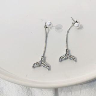 Fish Tail Earring / Clip-on Earring