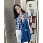 Take Out Lettering Cotton Shopper Bag