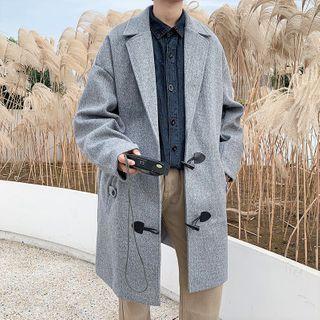 Toggle-front Coat