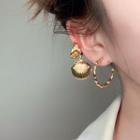 Alloy Shell / Twisted Alloy Earring (various Designs)